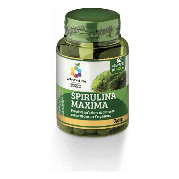 colours of life spirulina maxima 60 cpr