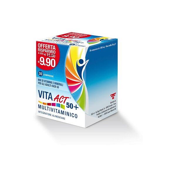 f&f vita act 50+ multivit 30cpr