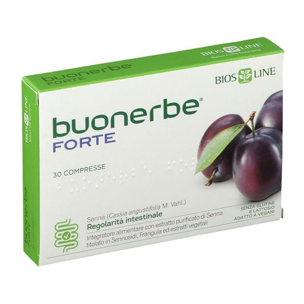 bios line buonerbe forte integratore transito intestinale 30 compresse