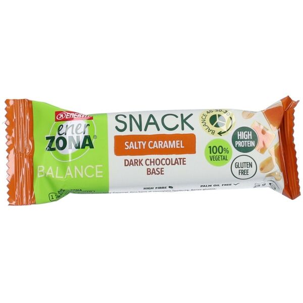 enervit enerzona snack salty caramel barretta caramello salato 25 g
