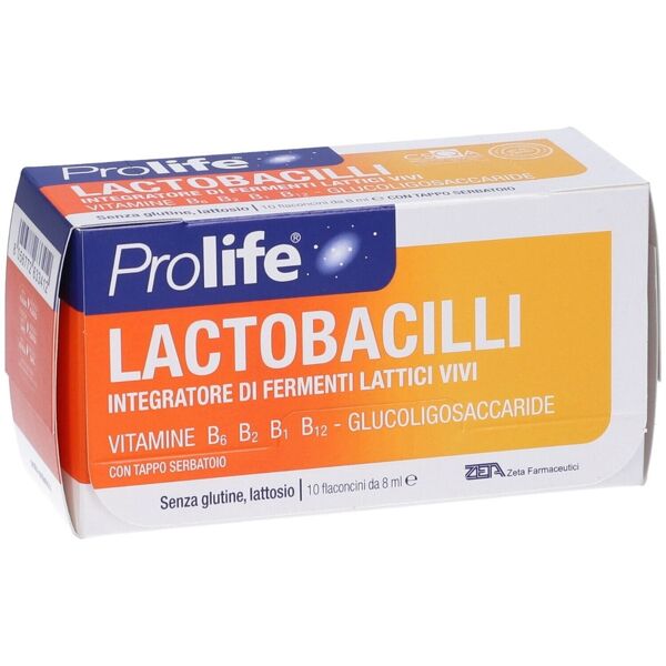 prolife lactobacilli integratore equilibrio intestinale 10 flaconcini 8 ml
