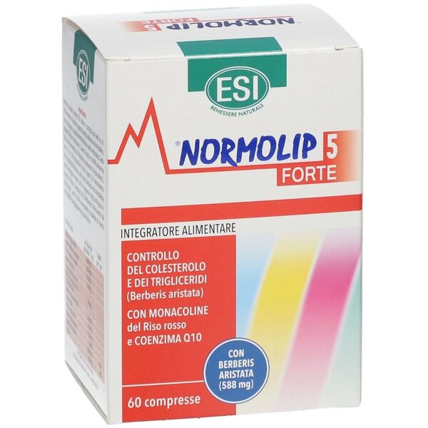 esi normolip 5 forte integratore cuore 60 compresse