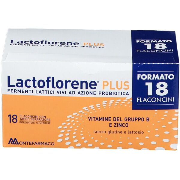 lactoflorene plus integratore fermenti lattici vivi 18 flaconcini 10 ml