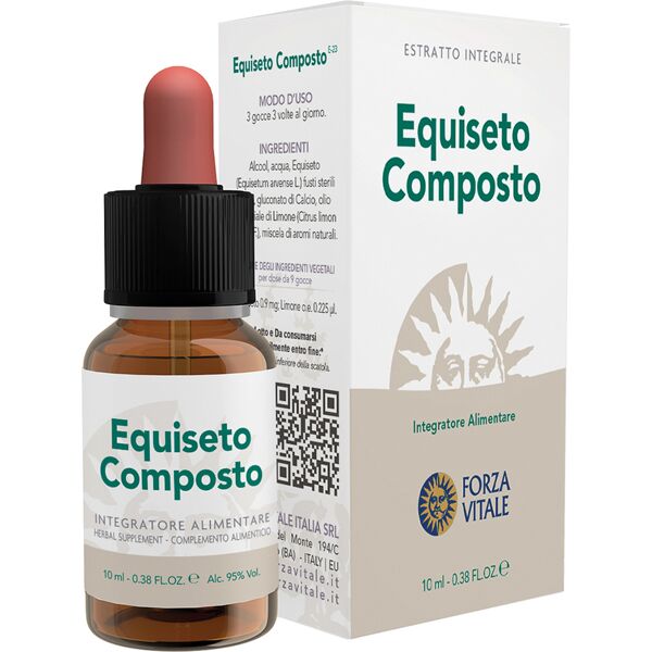 forza vitale italia srl ecosol equiseto composto gocce 10 ml