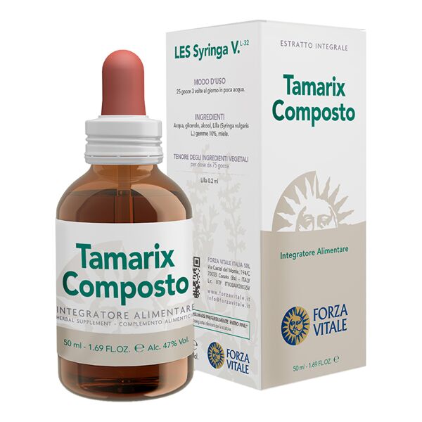 forza vitale italia srl tamafer ecosol tamarix composto gocce 50 ml