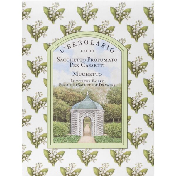 l'erbolario sacchetto profumato cassetti mughetto