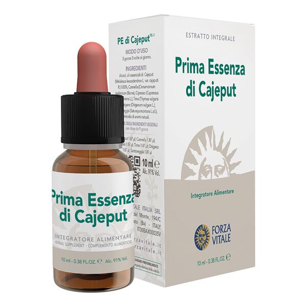 forza vitale italia srl ecosol prima essenza cajeput gocce 10 ml