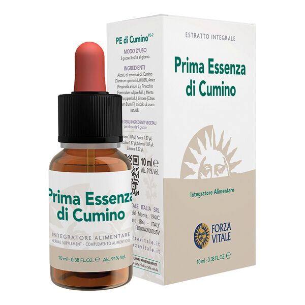 forza vitale italia srl ecosol prima essenza cumino gocce 10 ml