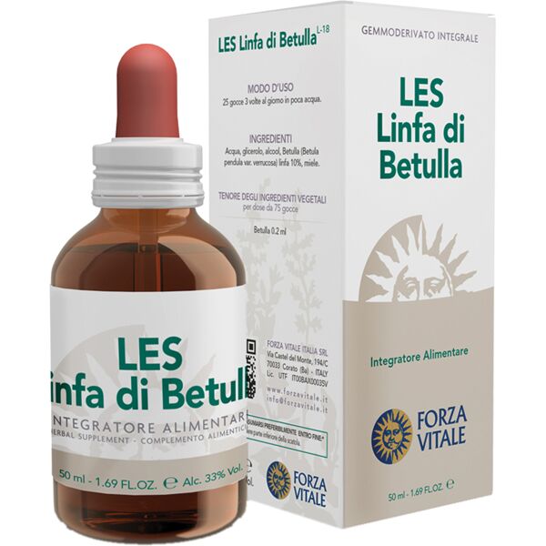 forza vitale italia srl les linfa betulla gtt 50ml fvt