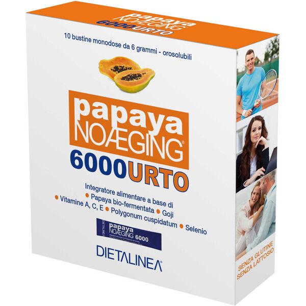 gdp srl-general dietet.pharma dietalinea papaya noaging 6000 10 bustine monodose 6 g astuccio 60 g