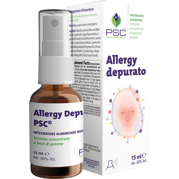 forza vitale italia srl psc allergy depurato spray 15 ml