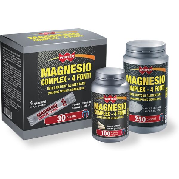 gdp srl-general dietet.pharma winter magnesio complex 4 fonti 100 capsule vegetali