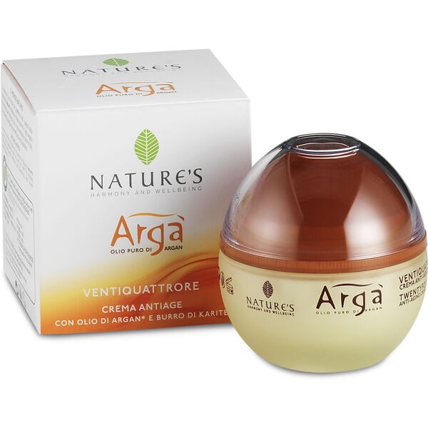 nature's arga' 24ore crema antiage 50 ml