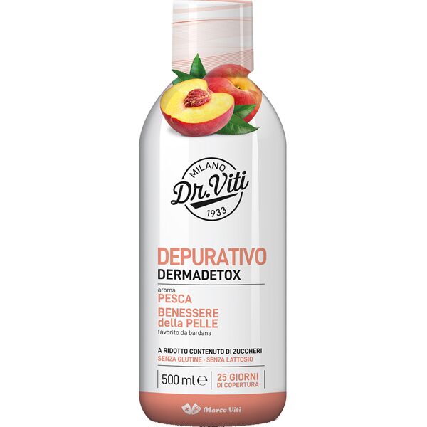 marco viti farmaceutici spa depurativo dermadetox pesca 500 ml