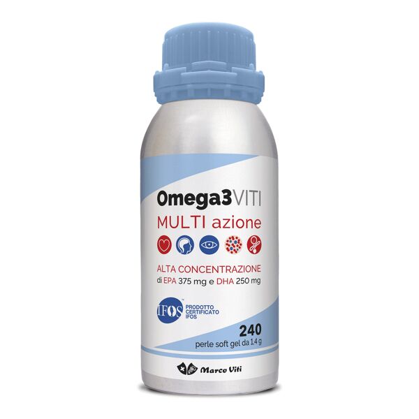 marco viti farmaceutici spa omega 3 viti integratore multiazione 240 perle