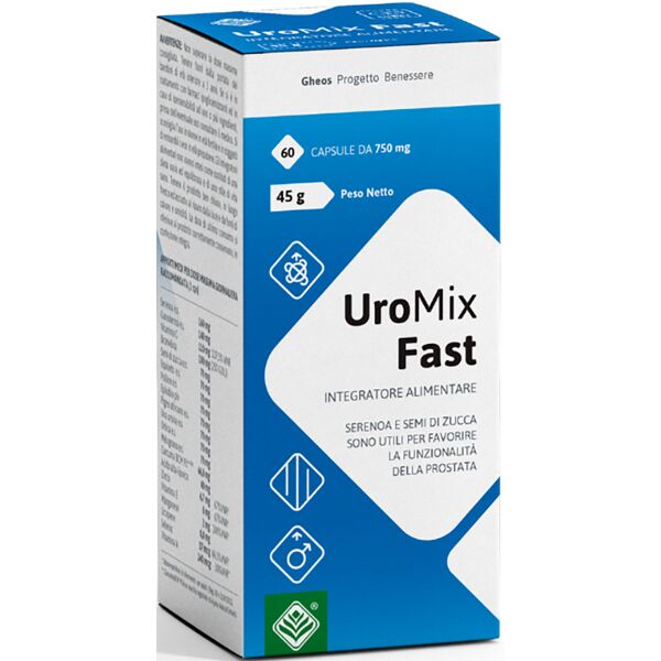 gheos srl uromix fast 60 cps 750mg
