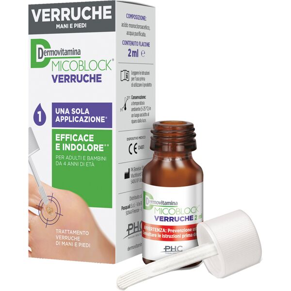 pasquali srl dermovitamina verruche 2ml