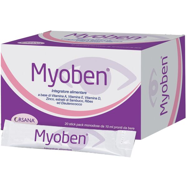 orsana myoben 20 stick pack x 10 ml