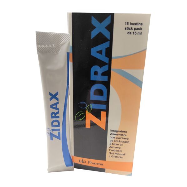 bi3 pharma srl zidrax 15 bustine stick pack