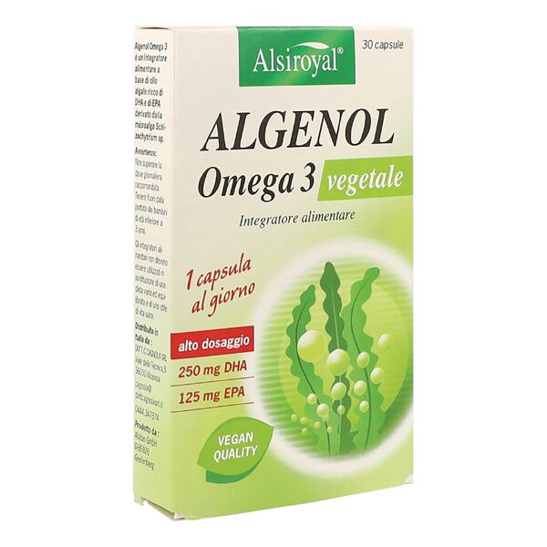 dott.c.cagnola alsiroyal algenol omega 3 vegetale 30 capsule