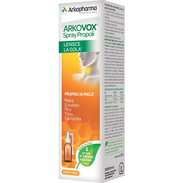 arkofarm arkovox propoli spray 30 ml