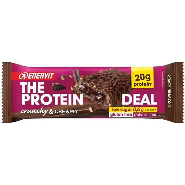 enervit the protein deal barretta proteica gusto brownie lover 55 g