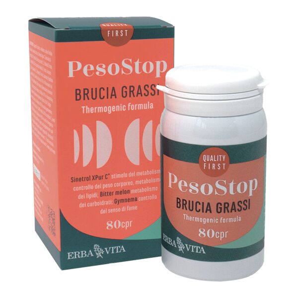 erba vita peso stop brucia grassi 80 compresse