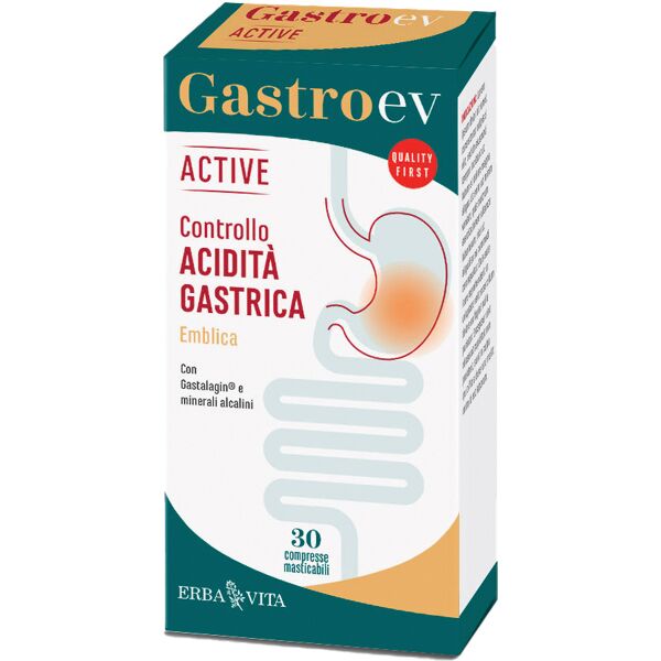 erba vita gastro ev active 30 compresse