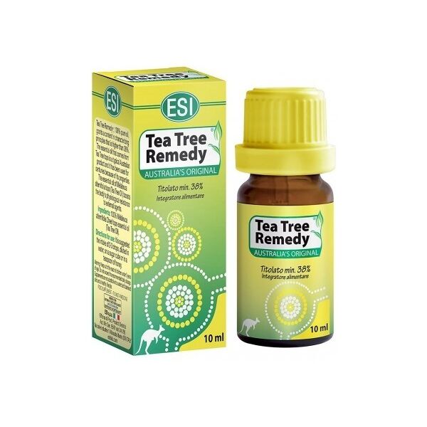 esi tea tree remedy oil olio essenziale puro di tea tree integratore 10 ml