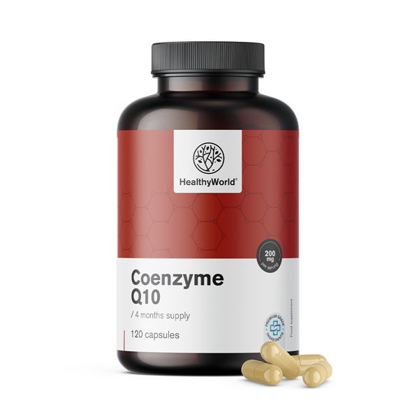 healthyworld coenzima q10 200 mg, 120 capsule