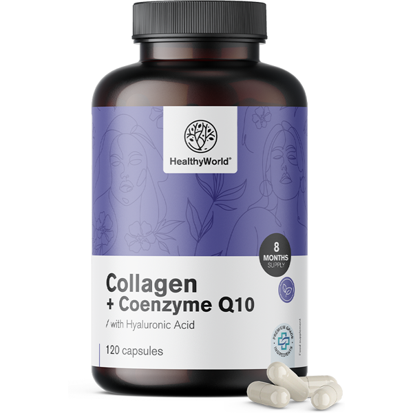 healthyworld collagene + coenzima q10, 120 capsule