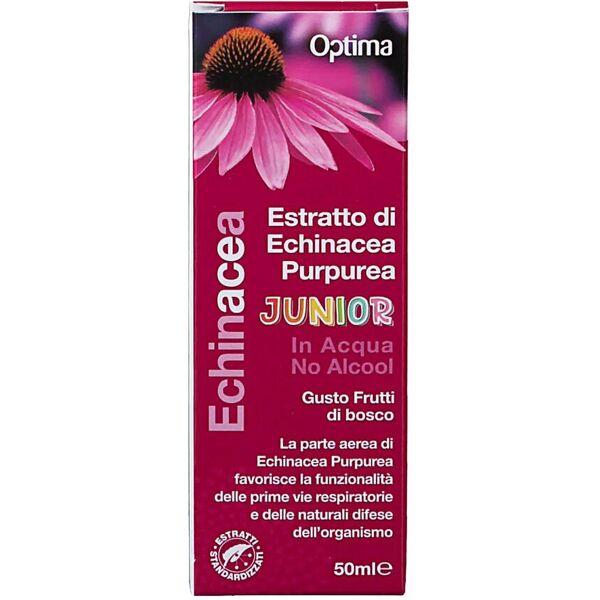 optima echinacea - estratto di echinacea purpurea junior 50 ml frutti di bosco