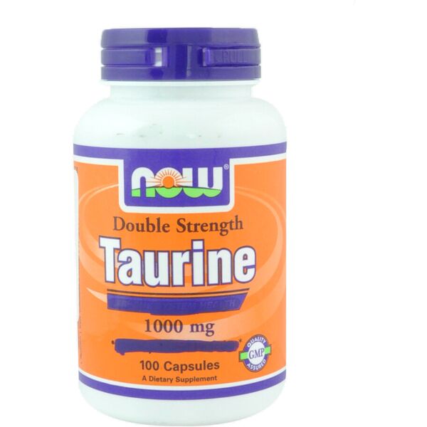 now foods taurine 1000mg 100 capsule