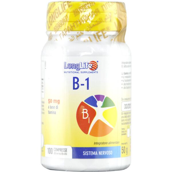 long life b-1 50mg 100 compresse