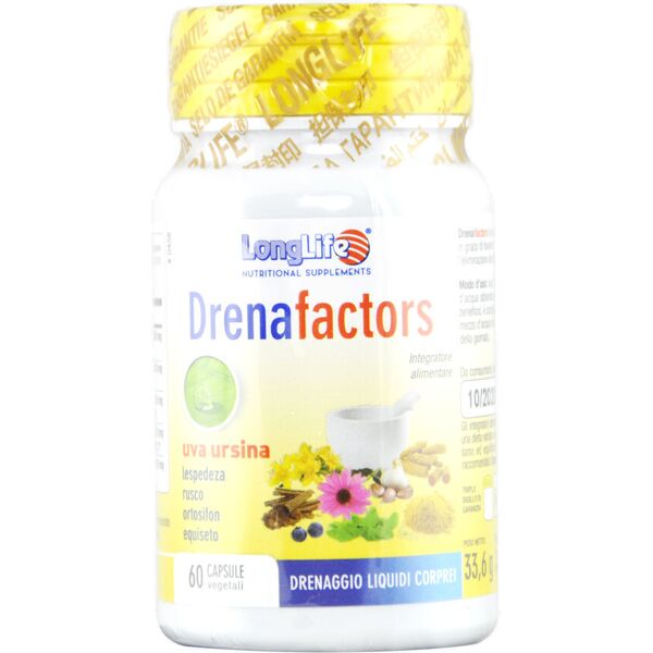 long life drenafactors 60 capsule vegetali