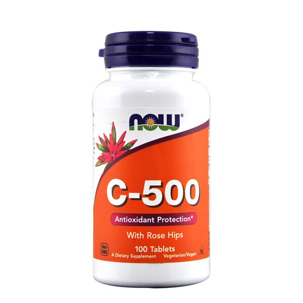 now foods c-500 with rose hips 100 compresse