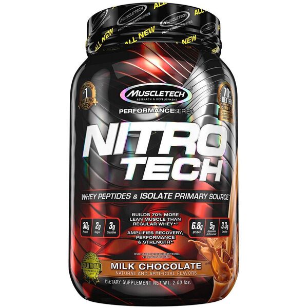 muscletech nitro tech performance series 998 grammi vaniglia