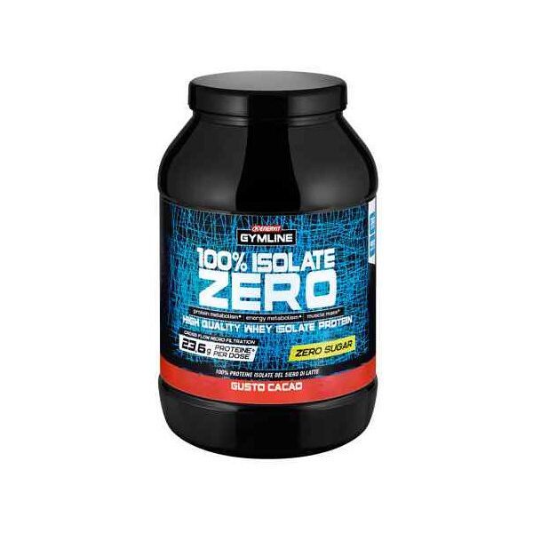 enervit gymline 100% whey protein isolate zero 900 grammi cacao