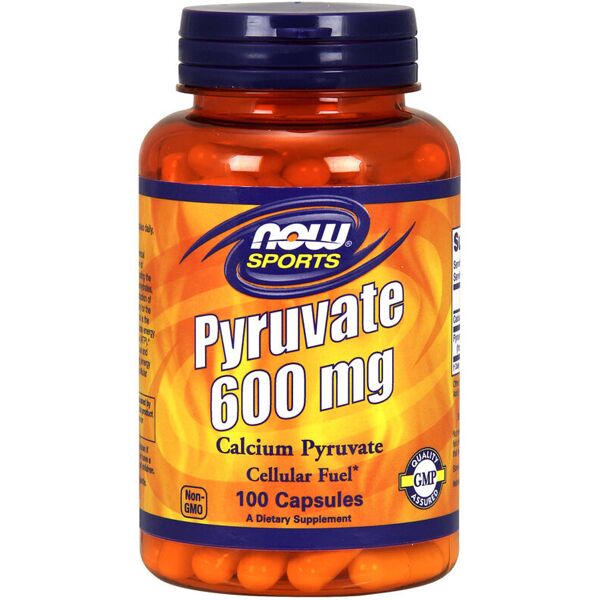 now foods pyruvate 600 mg 100 compresse