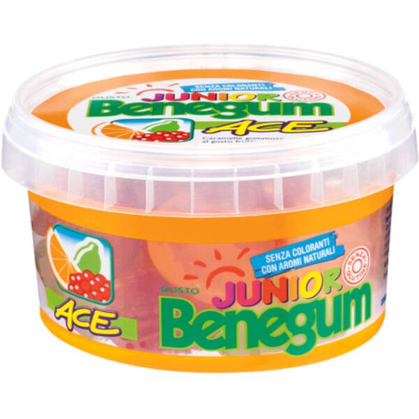 benegum junior ace caramelle gommose 130 grammi