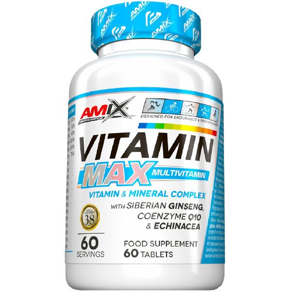 amix vitamin max multivitamin 60 tavolette