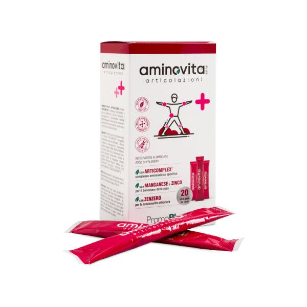 promopharma aminovita plus - articolazioni 20 stick liquidi da 15ml