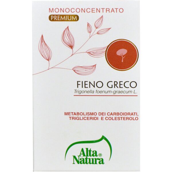 alta natura terra nata - fieno greco 60 tavolette da 1000 mg