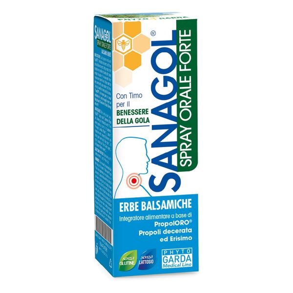 phyto garda sanagol - spray orale forte 20 ml erbe balsamiche