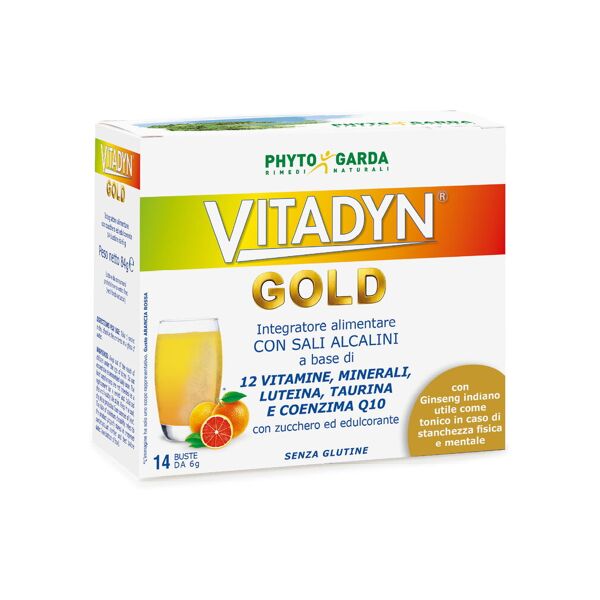phyto garda vitadyn - gold 14 bustine da 6 grammi arancia rossa