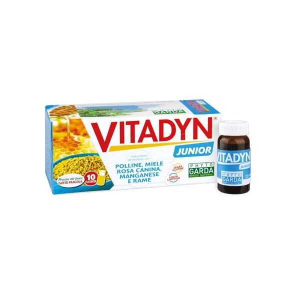 phyto garda vitadyn - junior 10 flaconcini da 10 ml fragola