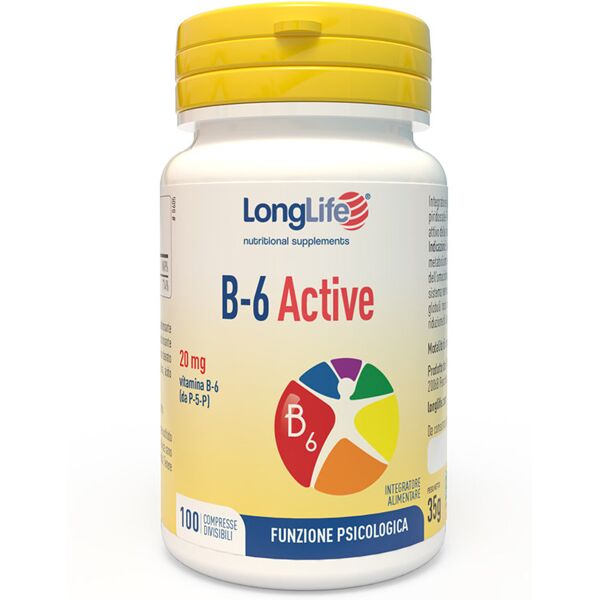 long life b-6 active 20 mg 100 compresse