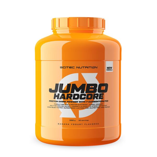 scitec nutrition jumbo hardcore - new formula 3060 grammi banana-yogurt