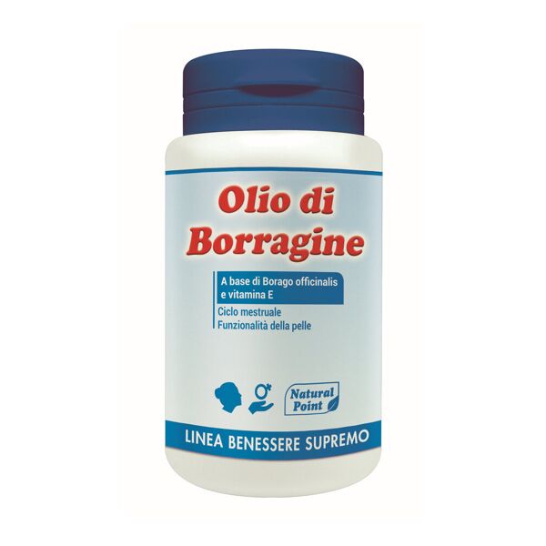 natural point olio di borragine 100 perle gelatinose