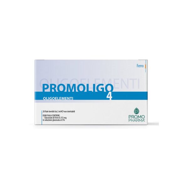 promopharma promoligo 4 ferro 20 fiale da 2ml